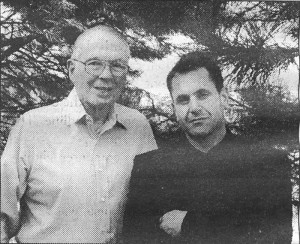 Dr Petritz and Jeff Cooper - 2001
