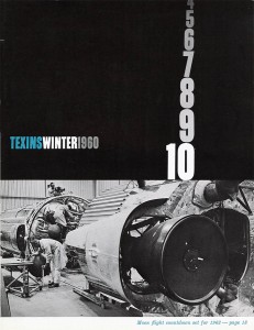 Front Cover of “Texins Winter1960”